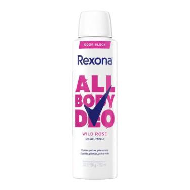 Imagem de Desodorante Corporal Aerossol Rexona All Body Deo Wild Rose 150ml