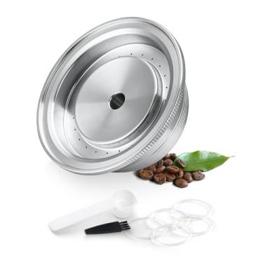 Imagem de Cápsula de café de metal de aço inoxidável compatível com cápsulas de café Ver*uo Nesp*...
