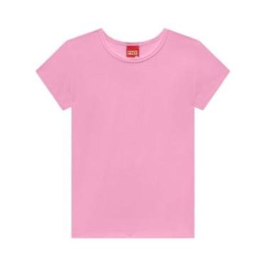 Imagem de Blusa Manga Curta Kyly 107600 Infantil Menina Cotton T. 04/16-Feminino
