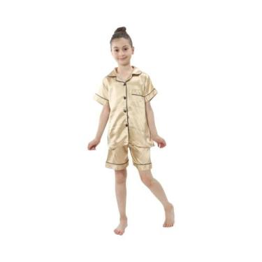 Imagem de Conjunto De Pijamas Para Crianças E Adolescentes, Meninas E Meninos, R