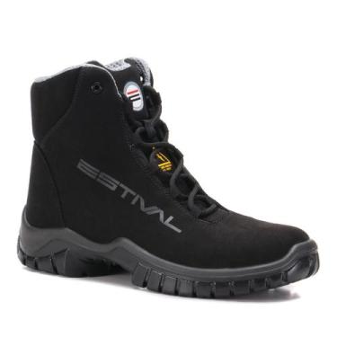 Imagem de Bota Segurança Masculina Eletricista Bico Composite + Palmilha Gel - E