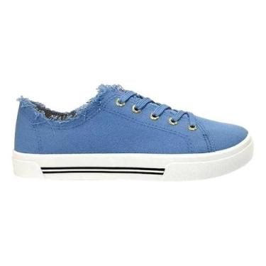 Imagem de Tênis moleca feminino 5667 322, Azul, 33
