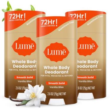 Imagem de Desodorante Lume Whole Body Smooth Solid Stick 72h 75mL x3