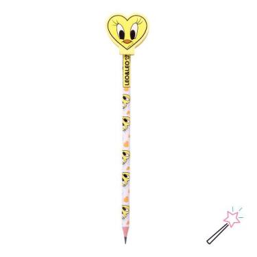 Imagem de Kit 4 Lápis Looney Tunes - Leo & Leo Personagem:Piu Piu - Leonora, Piu