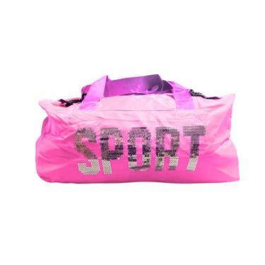 Imagem de Bolsa c/ Alças Academia Viagem Passeio 6 Bolsos Impermeável - Sport, R
