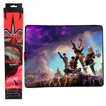 Imagem de Mouse Pad Gamer Grande KNUP, 420x320mm Superficíe Têxtil Antiderrapant