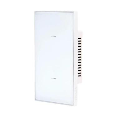 Imagem de Ekaza Interruptor Inteligente Vênus Soft Touch 2 Botões Wifi Cor Branc