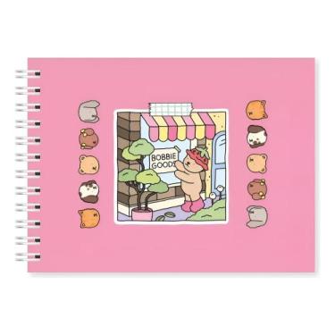 Imagem de Livro de Colorir Infantil Bobbie Goods 50 Folhas Sortidas, Rosa