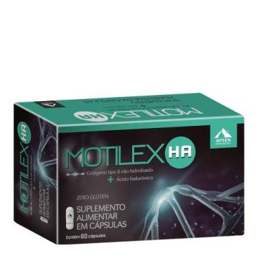 Imagem de Motilex HA c/60 Cápsulas Colágeno Tipo II não hidrolisado Ácido hialur