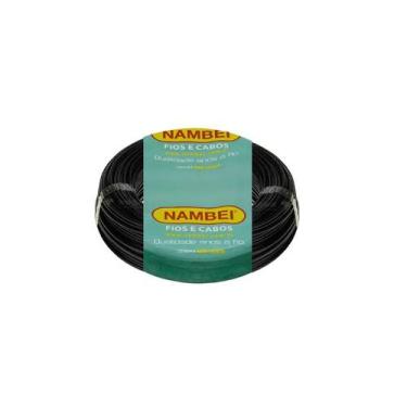 Imagem de Cabo flexível 750v 4,00mm2 100m preto - nambei - NAMBEI  FIOS E CABOS