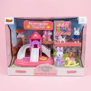 Imagem de Brinquedo Casinha Feliz Parque de Diversões Escorregador 7899788409883