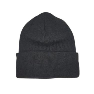 Imagem de Gorro Peluciado Aliança Importação em 100% Poliéster 19CM X 21CM Preto