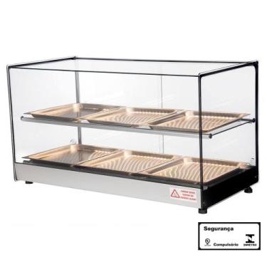 Imagem de Estufa para Salgados Dupla 6 Bandejas Linha Erato LC 220V Titã