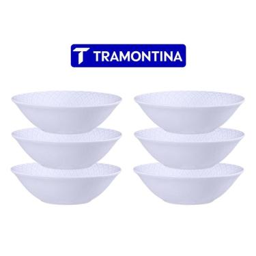 Imagem de Conjunto 6 Tigelas Bowls Ingrid Porcelana 18 cm Tramontina