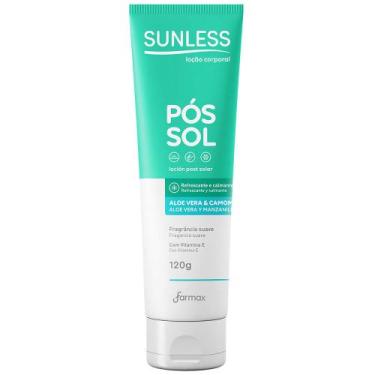Imagem de Loção Corporal Pós-Sol Sunless - Aloe Vera e Camomila, 120g