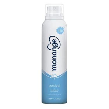 Imagem de Desodorante Monange Aerosol 150ml Sensível para Todos os Tipos de Pele