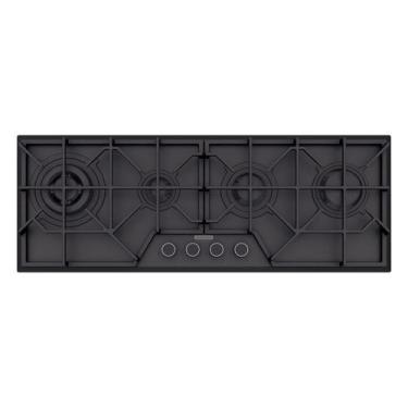 Imagem de Cooktop à Gás Tramontina Design Collection Slim Glass Black Series 4GG