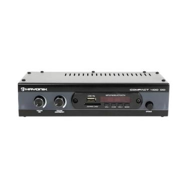 Imagem de Amplificador Receiver Hayonik Compact 400OD 40W 40W MP3 / FM / USB / B