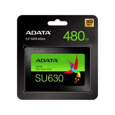 Imagem de SSD Adata SU630, 480GB, 2.5", SATA III, Leitura: 520 MB/s, Gravação: 4