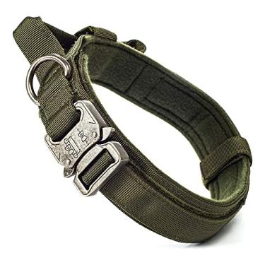 Imagem de Coleira para Cachorro Grande e Forte MADOG Comander (G, VERDE)