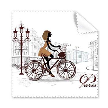 Imagem de Bicycle Lady France pano de limpeza para limpeza de tela de telefone 5 peças