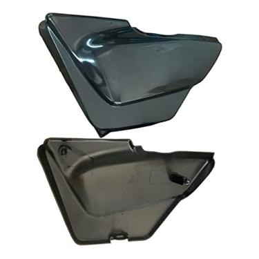 Imagem de Tampa Lateral Par Suzuki Yes 125 Preto Injetada Paramotos