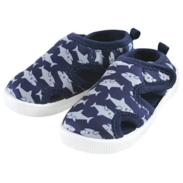 Imagem de Hudson Baby Sandália unissex para bebês e sapatos aquáticos, Tubarão marinho, 5 Toddler