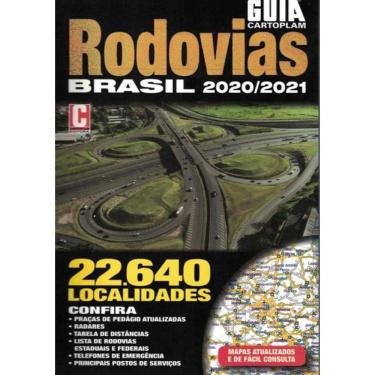 Imagem de Guia Cartoplam Rodovias Brasil 2020/2021