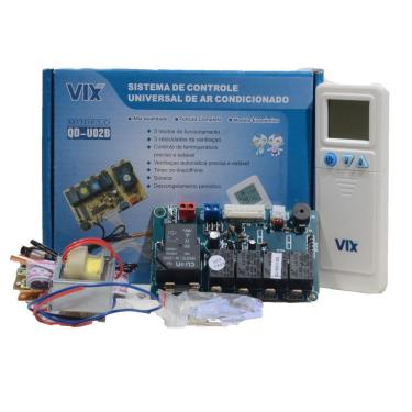 Imagem de Kit Controle Remoto com Placa Universal Ar Condicionado Split Hi Wall