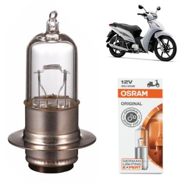 Imagem de Lâmpada Farol Honda Biz 2016 2017 2018 Osram Legítimo 35W