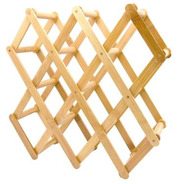 Imagem de Porta Vinho de Bambu para 8 Garrafas - A/CASA