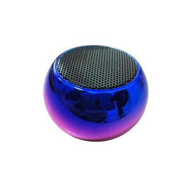 Imagem de Mini Caixa De Som Speaker Bluetooth S/ Fio D-M3 Azul Grasep
