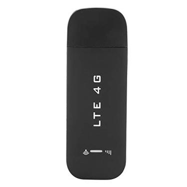 Imagem de Modem USB 4G LTE, adaptador de rede USB sem fio de bolso, roteador WiFi, suporte a ponto de acesso de rede 100 Mbps 802.11b / g/n padrão WiFi e cartão de memória de 32 GB para PC, desktop e laptop