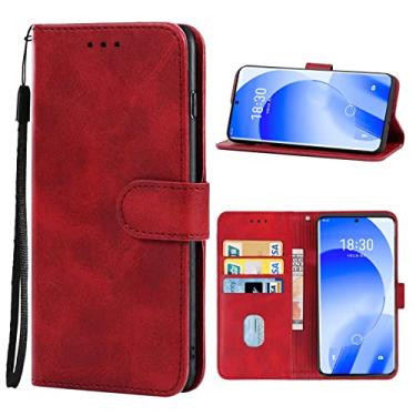 Imagem de Leather Phone Case For Meizu 18s