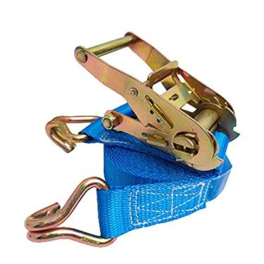 Imagem de Cinta e Catraca amarração de carga 2.0 toneladas x 4 metros com Gancho J 35mm