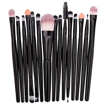 Imagem de peças-20 peças conjunto de pincéis de maquiagem cosméticos para ferramentas de maquiagem de rosto feminino beleza profissional base blush sombra, t01, china