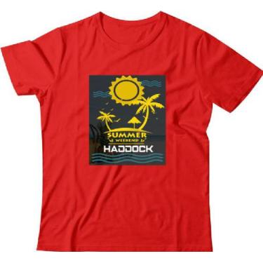 Imagem de Camiseta Haddock Summer Weekend Vermelha