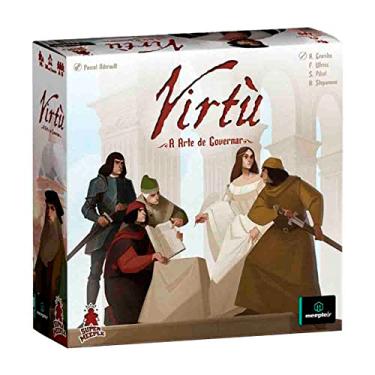 Imagem de MeepleBR, VIRTÙ: a Arte de Governar, Jogo de Tabuleiro Expert, 2 a 5 jogadores
