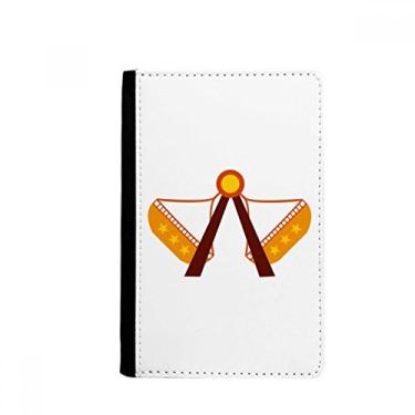 Imagem de Parque de diversões colorido ilustração porta-passaporte notecase burse capa carteira porta-cartão, Multicolor