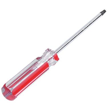 Imagem de SagaSave Chave de fenda Torx T15, pontas magnéticas, cabo antiderrapante, reparo de equipamento de trabalho, ferramenta manual vermelha