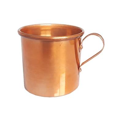 Imagem de Kit Jogo 140 Caneca Copo Moscow Mule Alumínio Cor Cobre 350ml Para Eventos e Festas