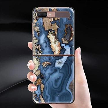 Imagem de Capa de telefone para Samsung Galaxy Z Flip 3 Capa para ZFlip 5G Capa preta Hard Shell Back Moda Luxo, B12, para Samsung Z Flip 5G