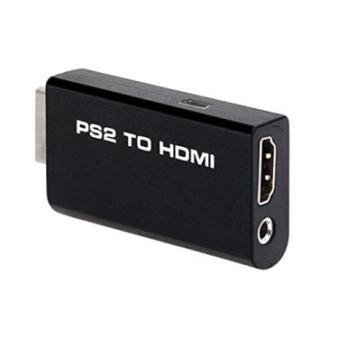 Imagem de TECKEEN Para adaptador compatível com PS2 para HDMI HD RCA AV conector de áudio e vídeo