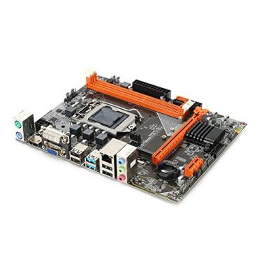 Imagem de M-ATX Desktop Motherboard, Intel B75 LGA 1155 Gaming Motherboard com slot M.2 NVME/SATA, Dual Channels DDR3/Power Supply 3+1 Mode, VGA/DVI/HDML, Processador i7