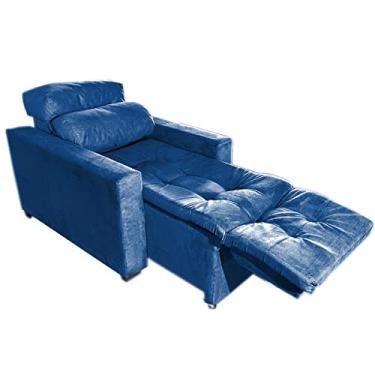 Imagem de Poltrona do Papai Retrátil e Reclinável Madri Marinho