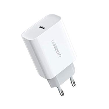 Imagem de Carregador Ugreen Cd137 Micro Usb Tipo C 20W PD Carregamento Rápido Portátil Leve e Compacto/No Brasil