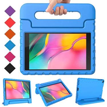 Imagem de Capa Infantil Maleta Compatível Para Samsung Galaxy Tab A 10.1'' T510 T515 2019 AZUL.EVA, Emborrachada, Leve