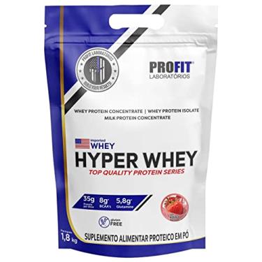 Imagem de ProFit Hyper Whey - 1800G Refil Morango - Profit