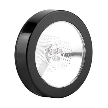 Imagem de Porta-copos LED, porta-copos iluminados para garrafas glorificadoras de LED, luzes adesivas perfeitas para boates, clube, festa, decoração de casamento, para garrafa de licor de vinho, champanhe (concha preta - luzes coloridas)