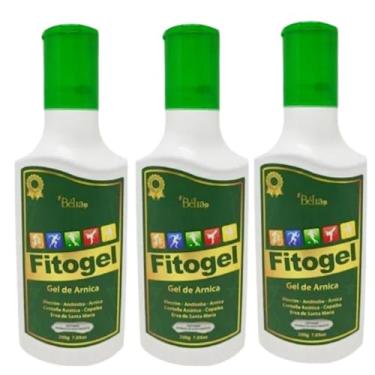Imagem de Kit 3 Fitogel Gel De Arnica 200g Bélia